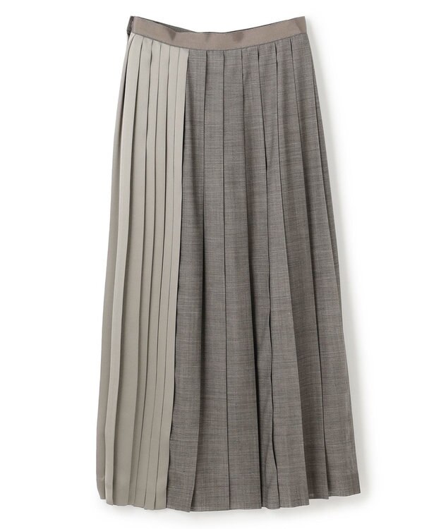 BEIGE， MOYE / プリーツスカート C Gray×C Gray