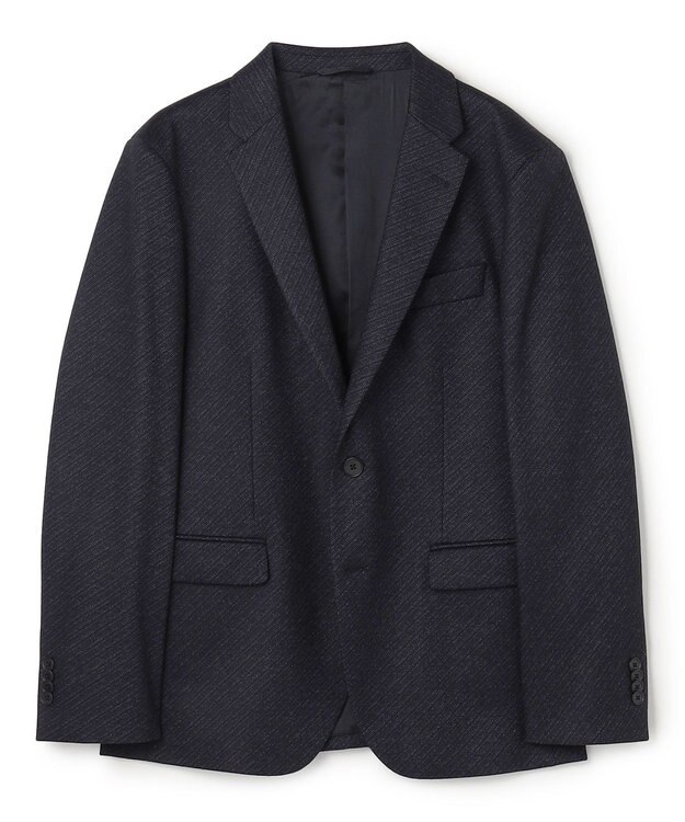 JOSEPH HOMME 新素材【セットアップ対応 / ストレッチ】スロープドビージャージー　ジャケット ネイビー系