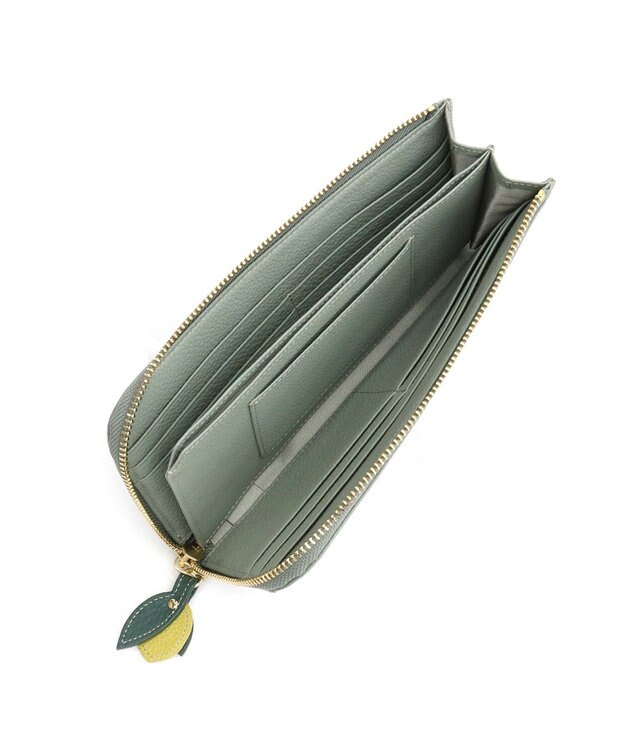 IBIZA リモーネス　L字ファスナー長財布 薄黄色