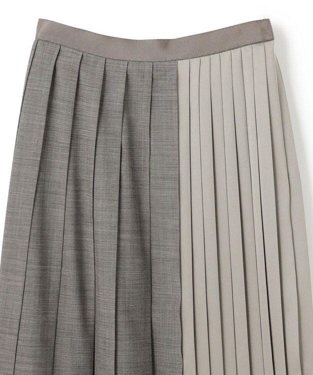 BEIGE， MOYE / プリーツスカート C Gray×C Gray