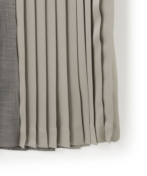 BEIGE， MOYE / プリーツスカート C Gray×C Gray