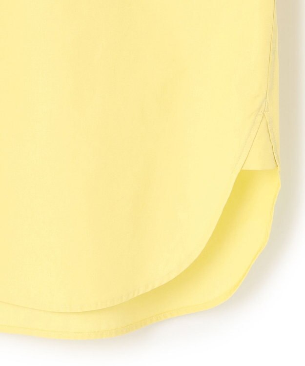 23区 L 【洗える】CANCLINI ベーシック シャツ イエロー系