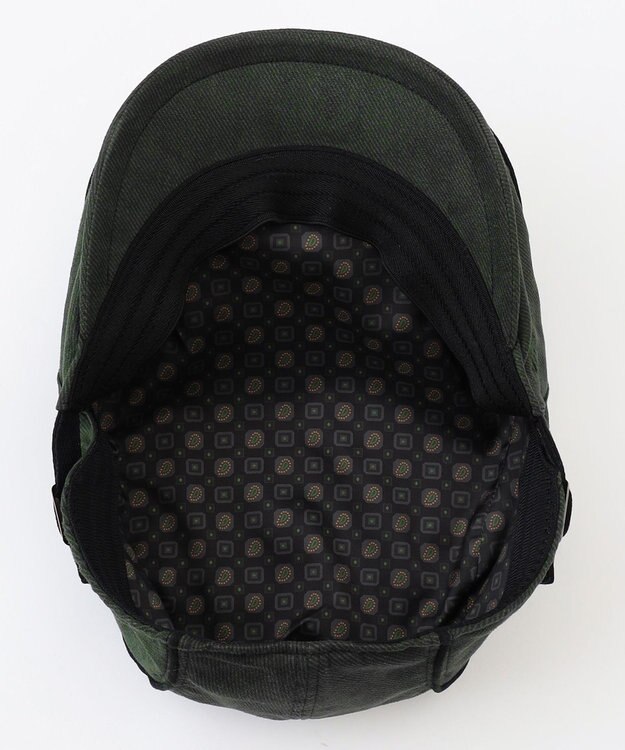 JOSEPH ABBOUD 【サイズ調整可】コマスエード ハンチング カーキ系