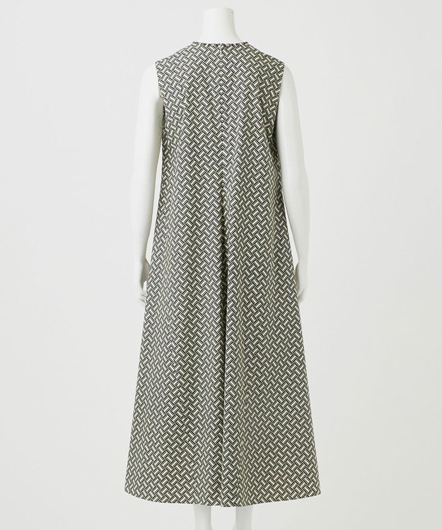 23区 【R(アール)】ジオメトリックプリント ワンピース ジオメトリックプリント