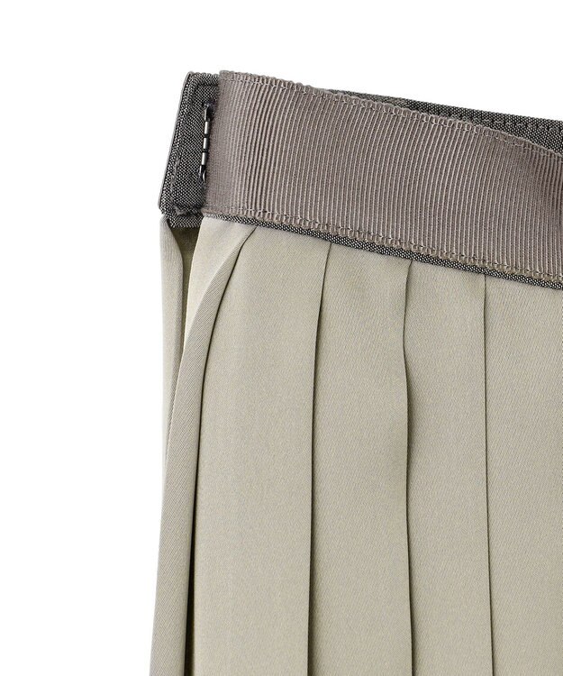 BEIGE， MOYE / プリーツスカート C Gray×C Gray