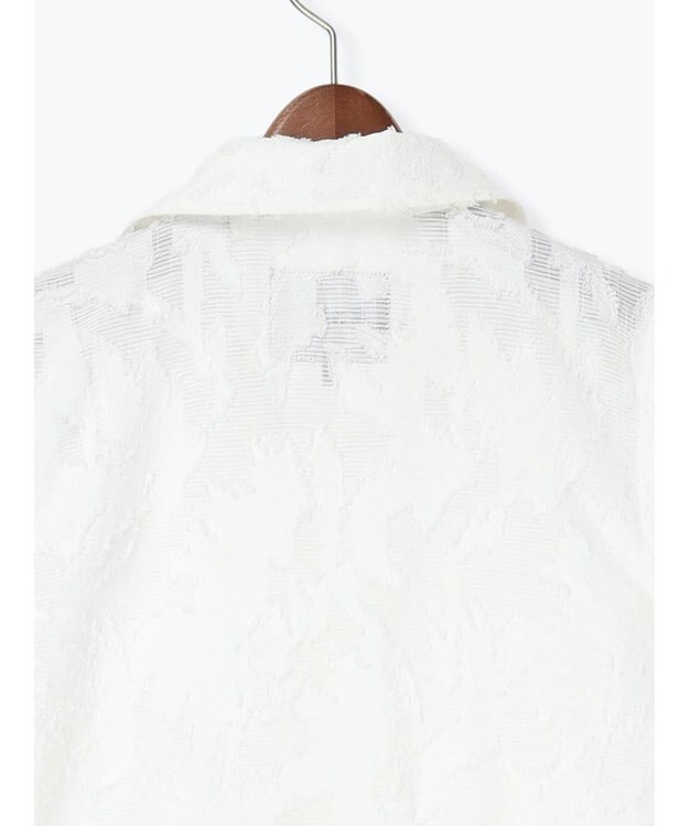 Te chichi カットジャガードジレ オフホワイト