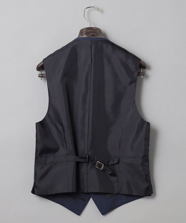 GOTAIRIKU 【DORMEUIL】AMADEUS+抗菌撥水 セットアップべスト ダルブルー系8