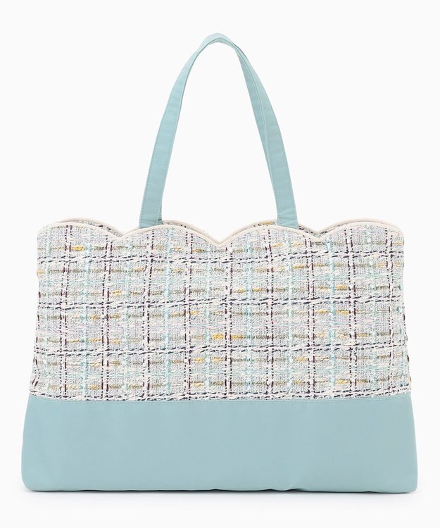 TOCCA 【A4サイズ対応・一部カラー撥水】DEAR EMILY BAG サブバッグ スカイブルー系