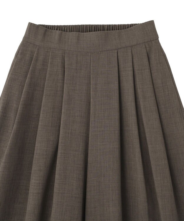 YECCA VECCA 【UVカット】ガウチョパンツ Brown