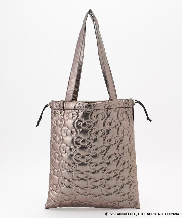 ANY 【ハローキティ×ANY】キルトトートバッグ ゴールド