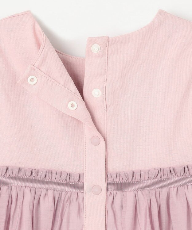 組曲 KIDS 【80~100㎝】ベビーフラワー ドレス ピンク系