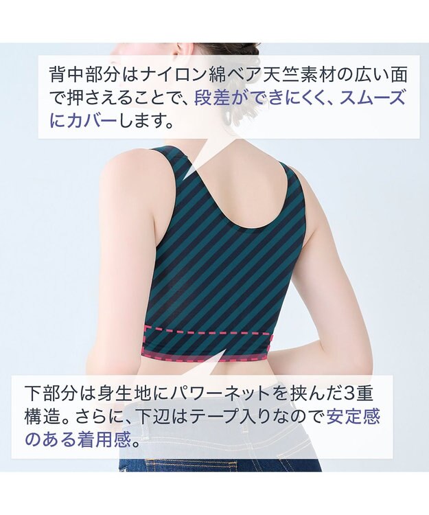 BRADELIS New York 【BRADELIS Me / ノンワイヤーブラジャー】オールインワンブラ ナイトブラ 補正 下着 24時間ラクに着用 綿混 しっかりフィット ブラデリス ME122105 ブラック