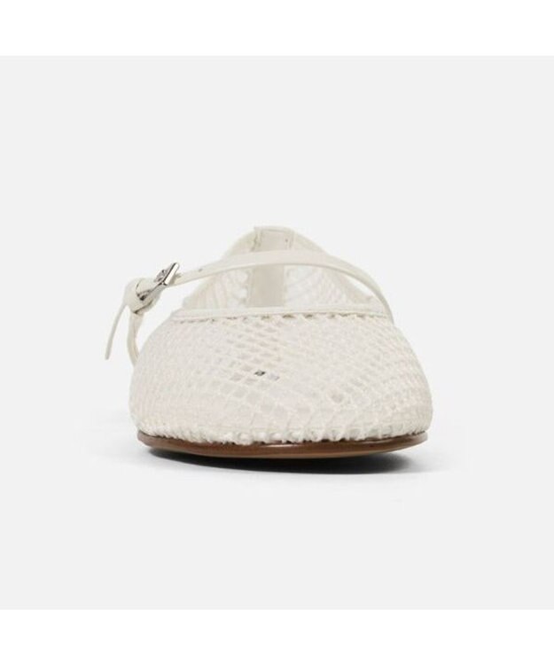 STEVE MADDEN MAGSシアーメッシュメリージェーン ホワイト