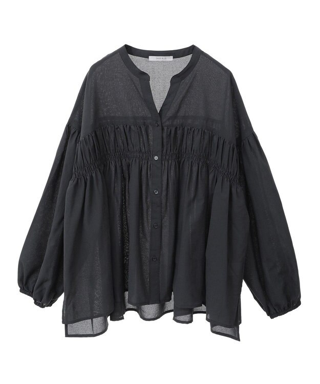 Green Parks シャーリングスキッパーシャツ Orange