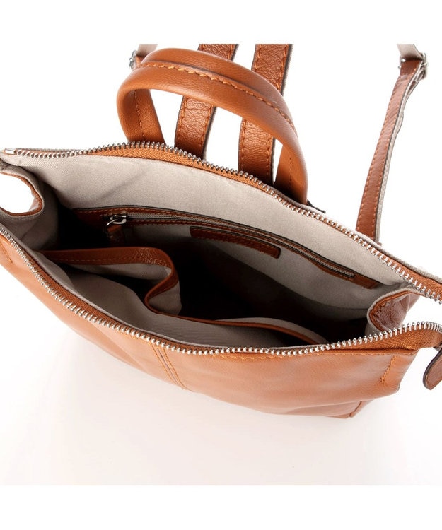 UNBILLION アトランタ ATLANTA / やぎ革軽量ミニリュック キャメル