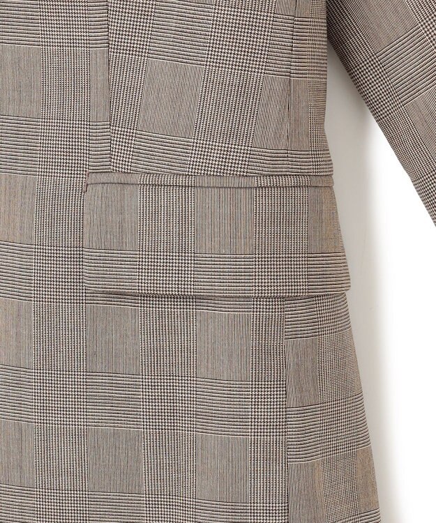BEIGE， MER / グレンチェックジャケット Beige