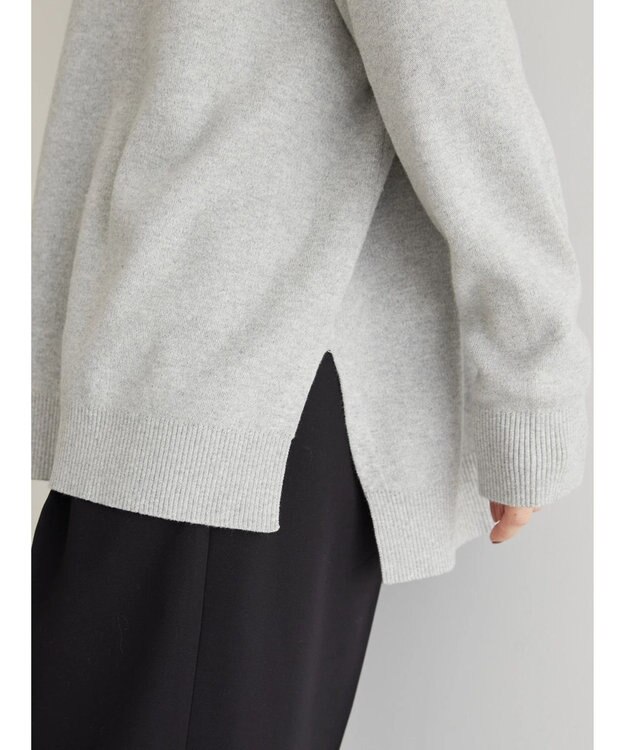 AMERICAN HOLIC バイパチタートルネックニットプルオーバー Light Gray Mixture