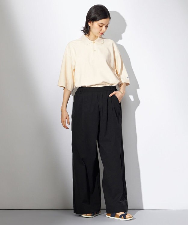 HELLY HANSEN テレグライトワイドパンツ ブラック