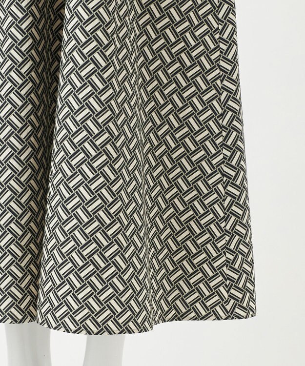 23区 【R(アール)】ジオメトリックプリント ワンピース ジオメトリックプリント