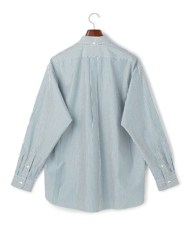 J.PRESS MEN 【J.PRESS ORIGINALS】【UNISEX】Cotton Broad Cloth Shirt / B.D. / Baggy-Fit グリーン系1