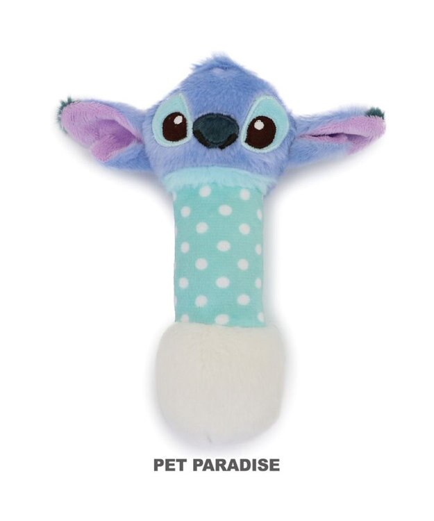 PET PARADISE ディズニー スティッチ ダンベル トイ ライトブルー