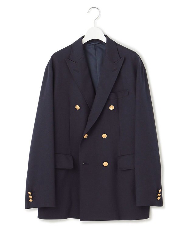 J.PRESS YORK STREET 【UNISEX】ネイビーブレザー / ダブル / 金釦 ネイビー系