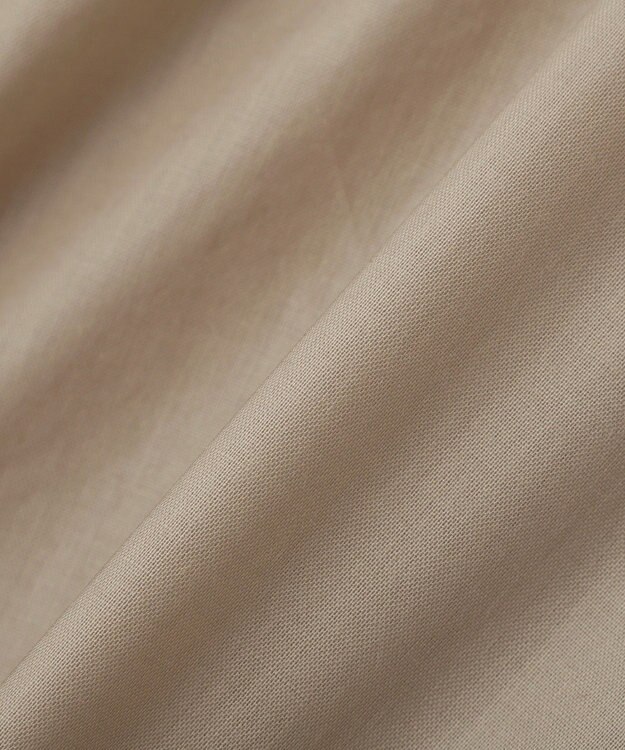 YECCA VECCA 【ORGABITS】タックシャツワンピース Beige