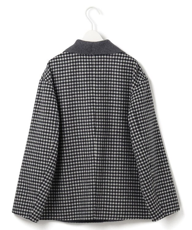 ICB WoolRever ショートコート チェック系