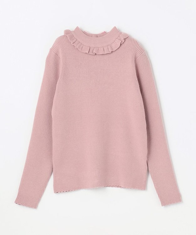 ANY KIDS しあわせタッチニット ピンク