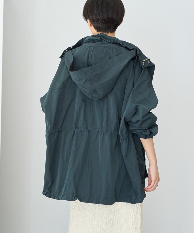 AMERICAN HOLIC 撥水加工フード取り外しマウンテンパーカー Charcoal Gray