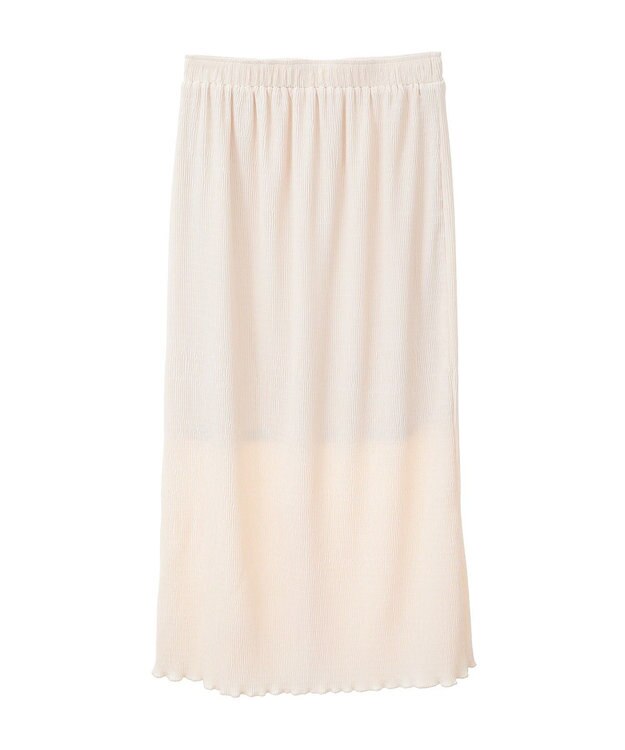 AMERICAN HOLIC ワッシャープリーツタイトスカート Ecru