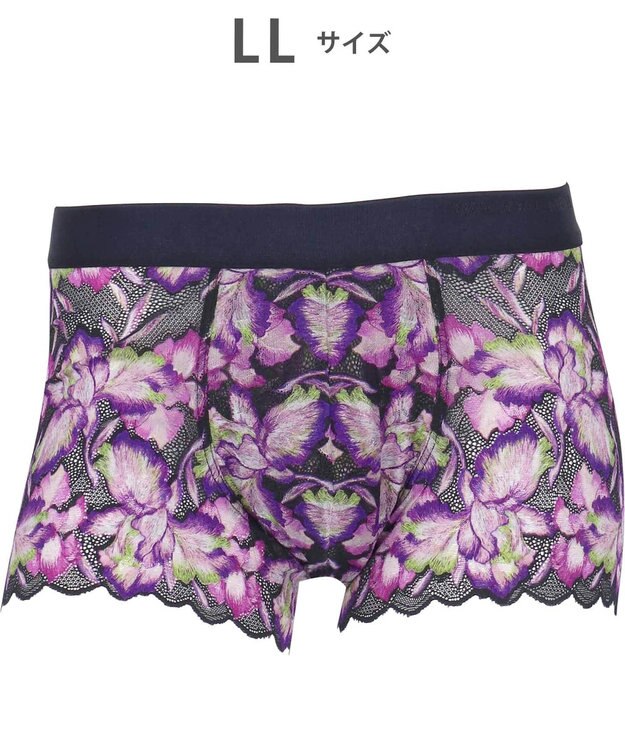 WACOAL MEN WACOAL MEN ボクサーパンツ 【レースボクサー】 フロント快適グラマラス 通気性 前閉じ 下着 メンズ WT3827 /ワコールメン コン