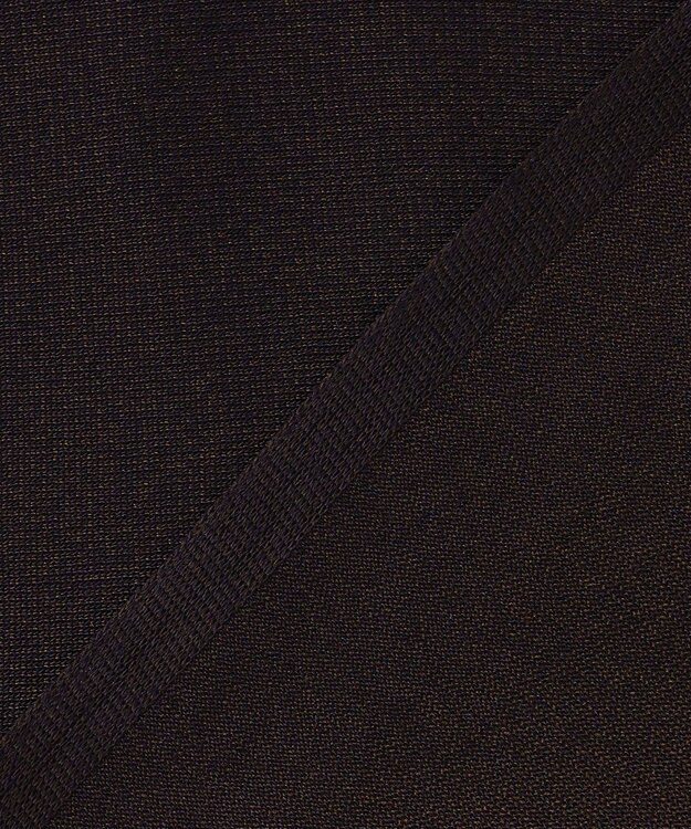 23区 【先行予約】シャイニーシアーニット ティアード チュニック ダークブラウン系