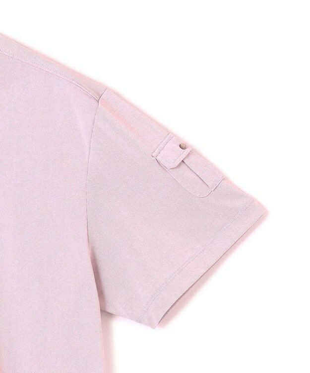 JOSEPH HOMME 【接触冷感】アイスコットンカノコ　ポロ ローズ系