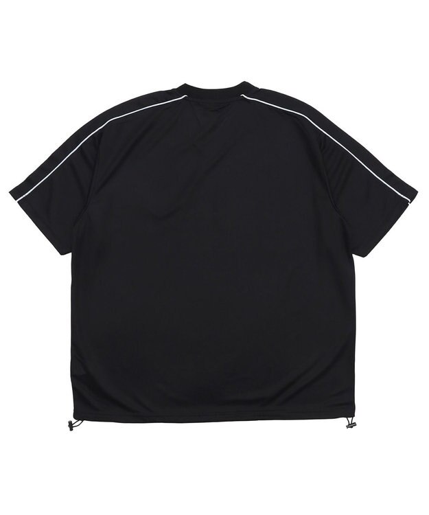 WEGO パイピングサッカーT（SS） ブラック