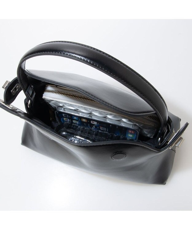 UNBILLION カカトゥ kakatoo / フラップ2wayキューブバッグ ブラック