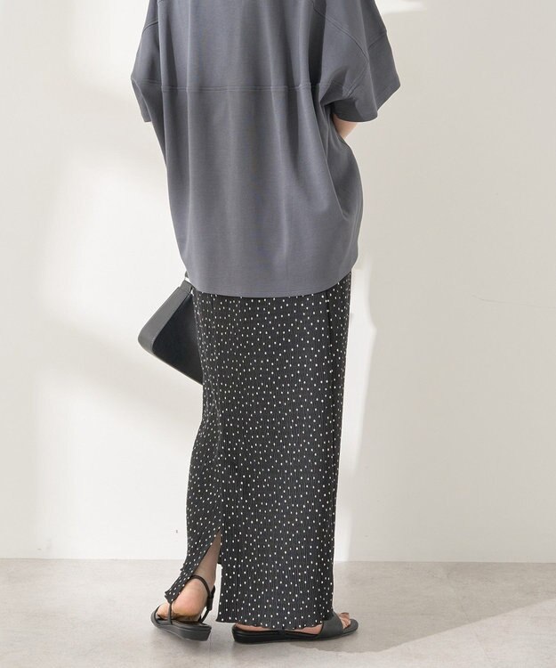 AMERICAN HOLIC ワッシャープリーツタイトスカート Dot