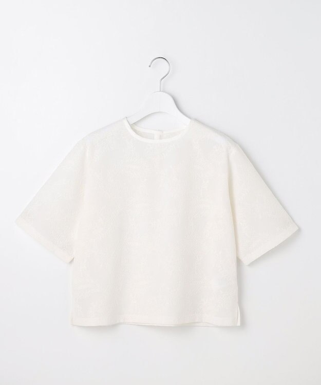 ANY SIS S レースクロップド プルオーバー オフ