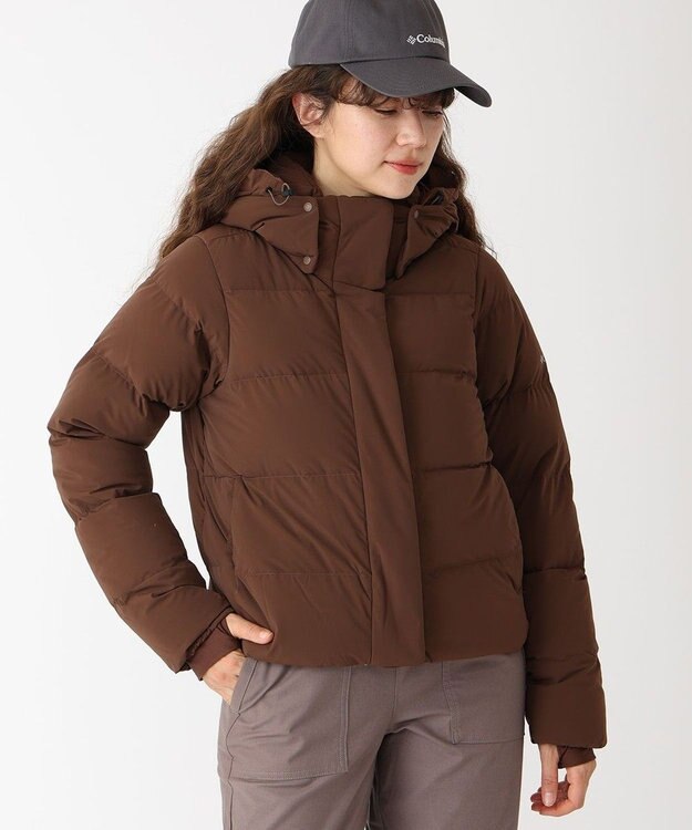 Columbia Columbia/ ウィメンズアメイズパフフーデッドジャケット /コロンビア Tobacco
