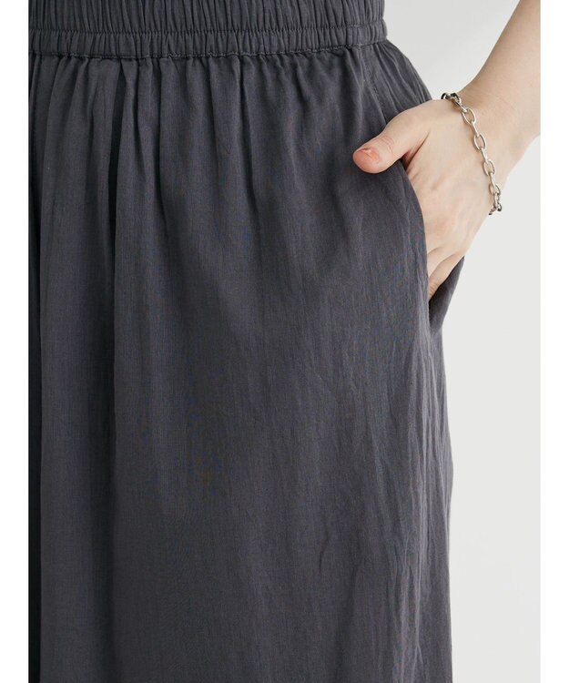 Green Parks Ｉ　スカート見えパンツ Charcoal Gray