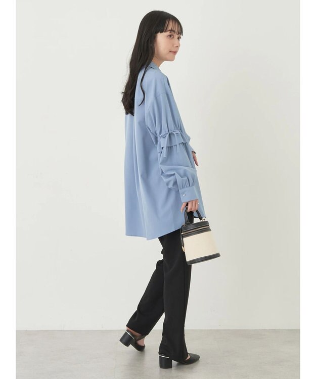 earth music&ecology パールスリットパンツ Black