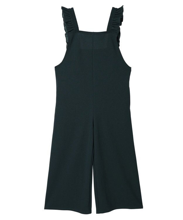 Green Parks ・ＲＡＹ　ＣＡＳＳＩＮ　ラッフルショルダーサロペット Green