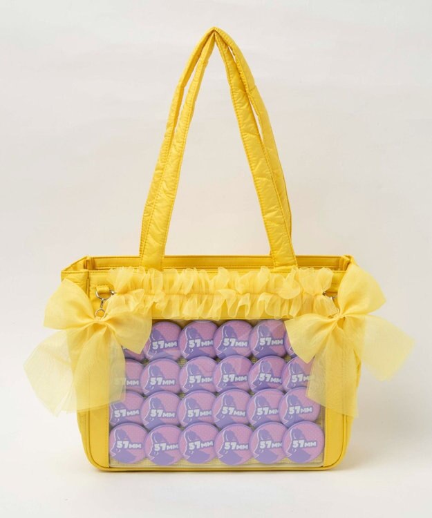 WEGO 【痛バ＆推し活グッズ】ときめきキルティング痛バッグS イエロー