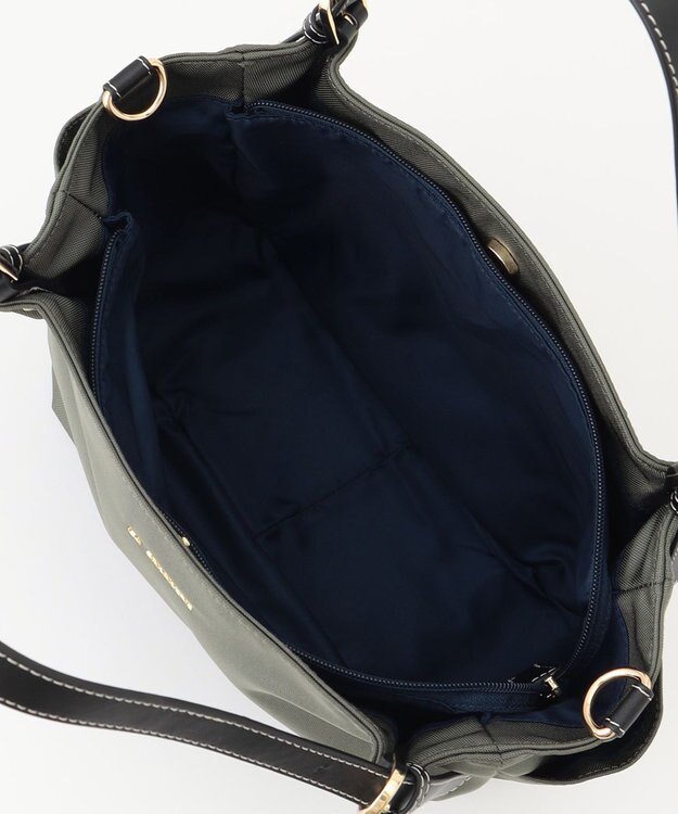 LA BAGAGERIE ポリエステルキャンバス　2WAYミニトート グレー