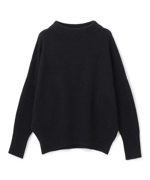 UNFILO ふわふわ ボトルネックニット ブラック