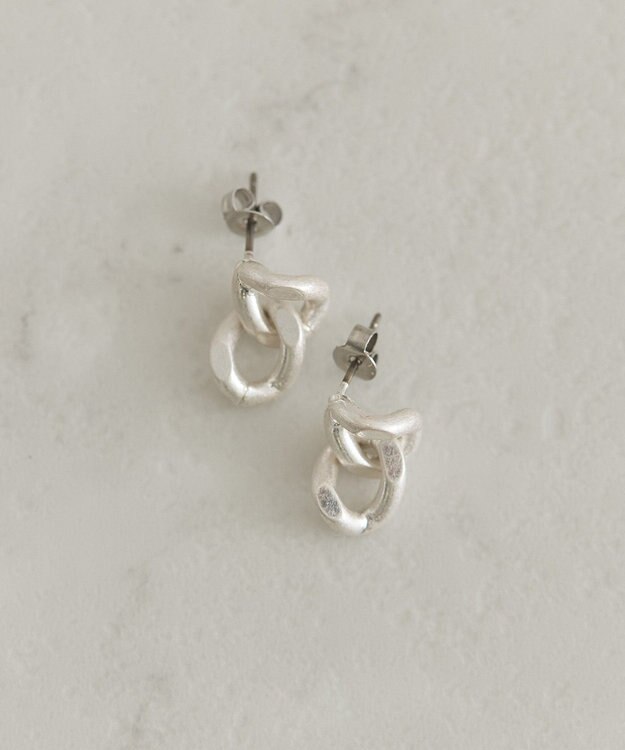 AMERICAN HOLIC チェーンピアス Silver