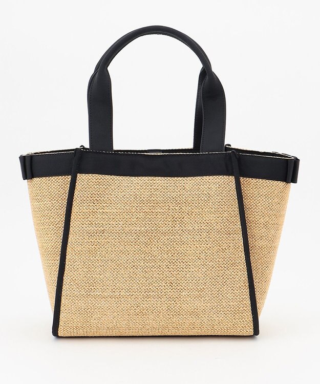 TOCCA SIDE RIBBON BASKET かごバッグ ベージュ系