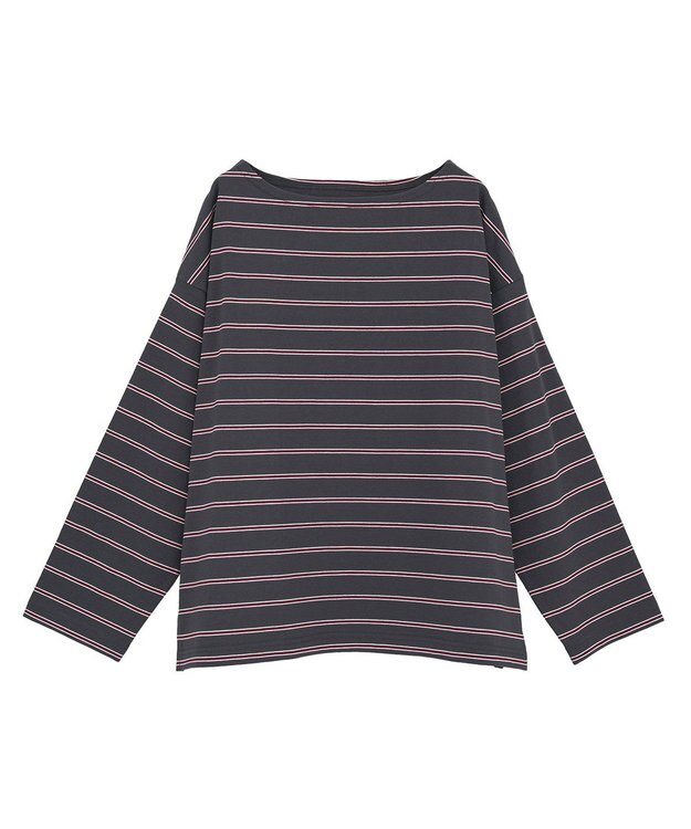 Green Parks ボーダーチュニック Gray