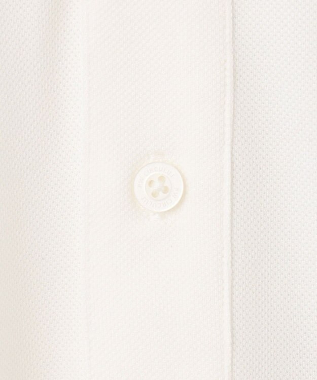 PW CIRCULUS 【MEN】【吸汗速乾/ストレッチ】ベーシックカノコ ポロシャツ ホワイト