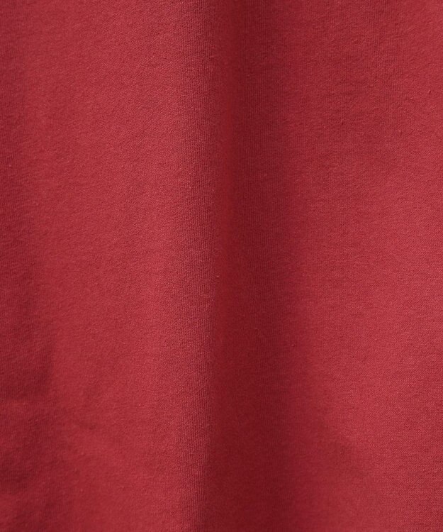 Green Parks ドッキングフレアスリーブロゴチュニック Red